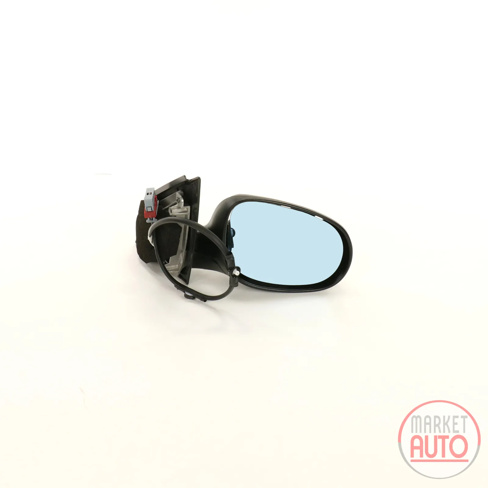 Right exterior mirror electrically adjustable