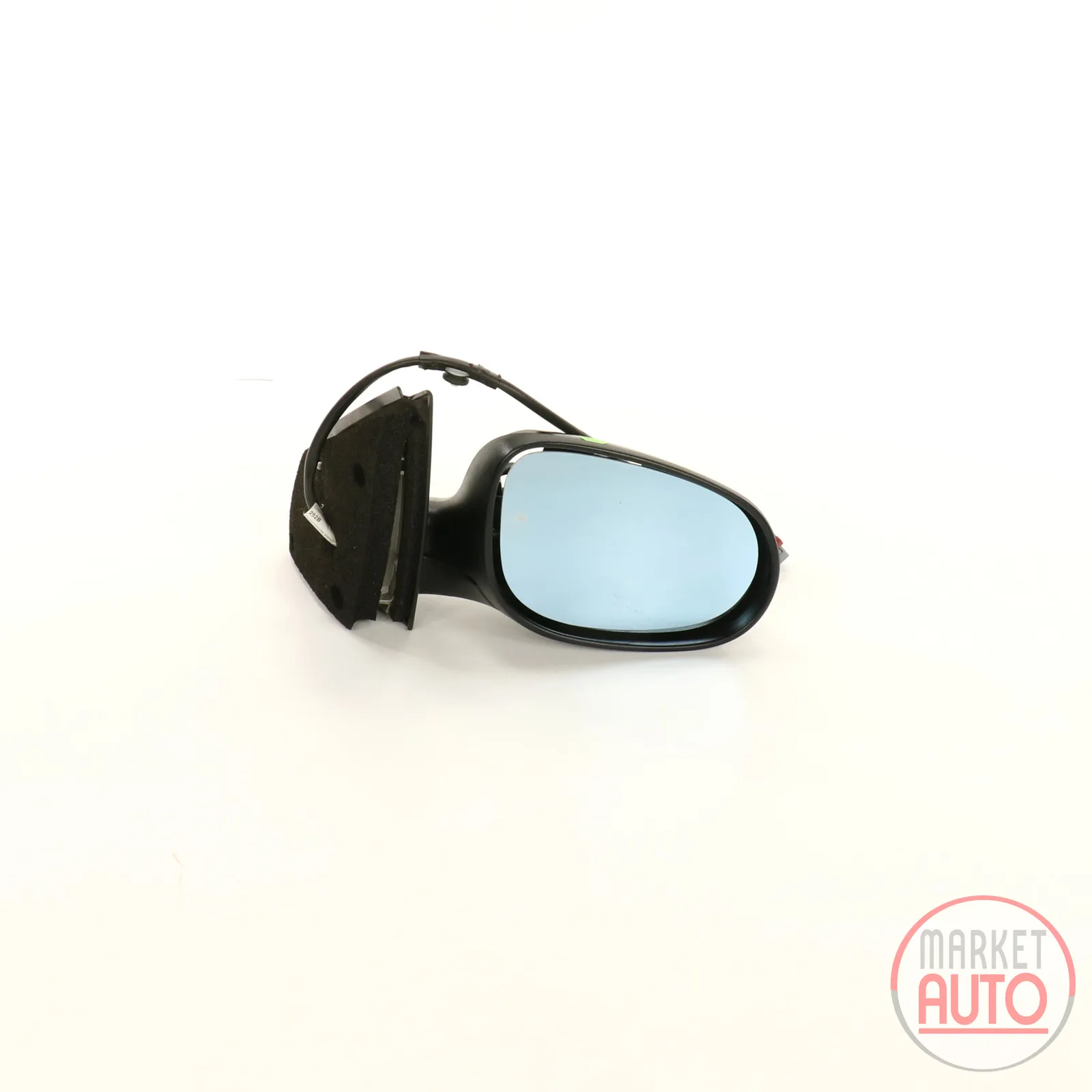 Right exterior mirror, electrically foldable