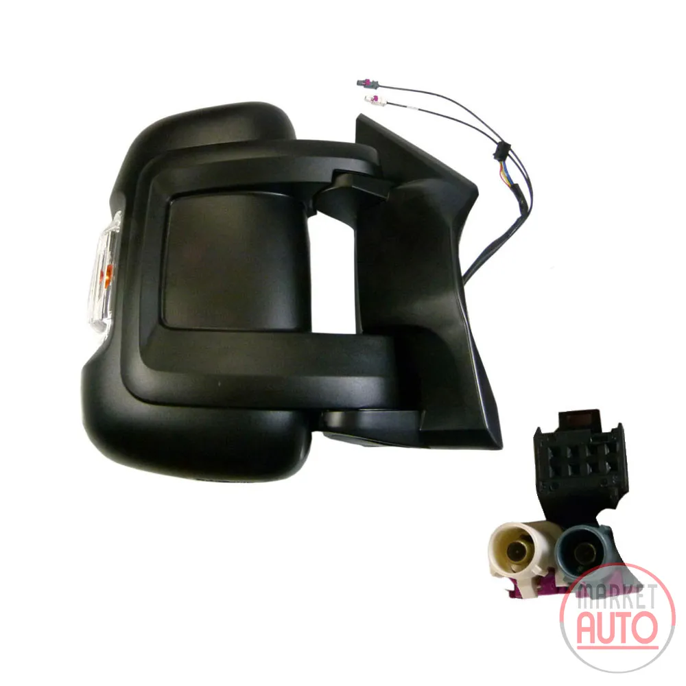 wing mirror right electric Digital AM/F 16 W short mirror arm Original