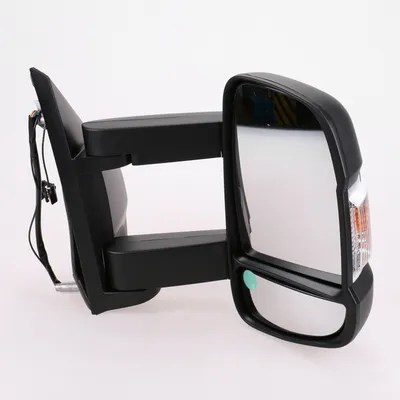 wing mirror right electric AM/F 16 W long mirror arm original