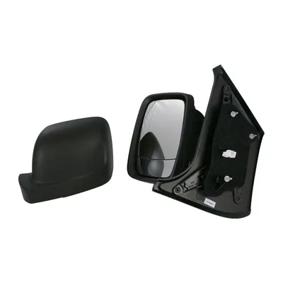 wing mirror complete short left manual black