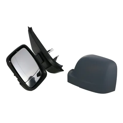wing mirror complete short left manual grey primed