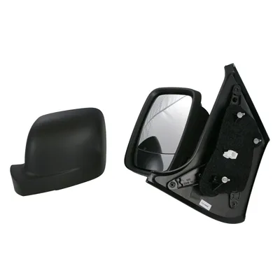 wing mirror complete short left electrically heated black