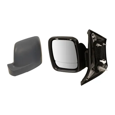 wing mirror complete short left electrically heated primed