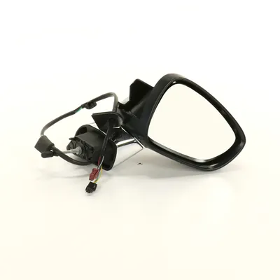Right exterior mirror electrically heated