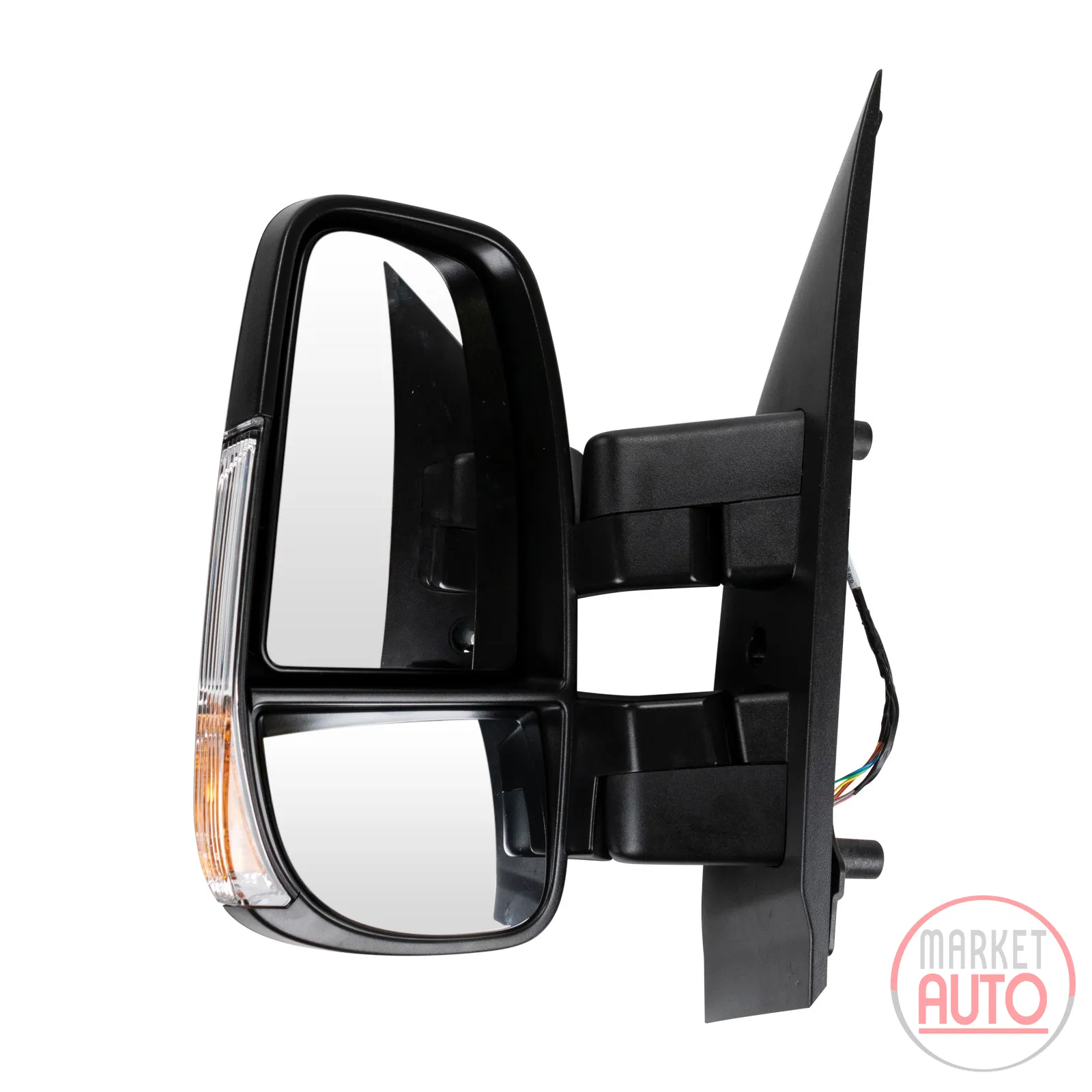 wing mirror left electrically heated short arm original