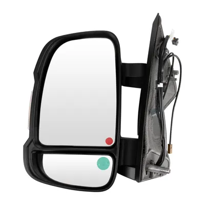 wing mirror left electrically adjustable heated with integrated antenna