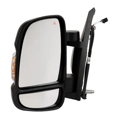 wing mirror left electrically adjustable Temp.Sensor 16W short mirror arm