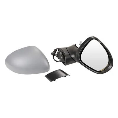 Right exterior mirror electrically adjustable