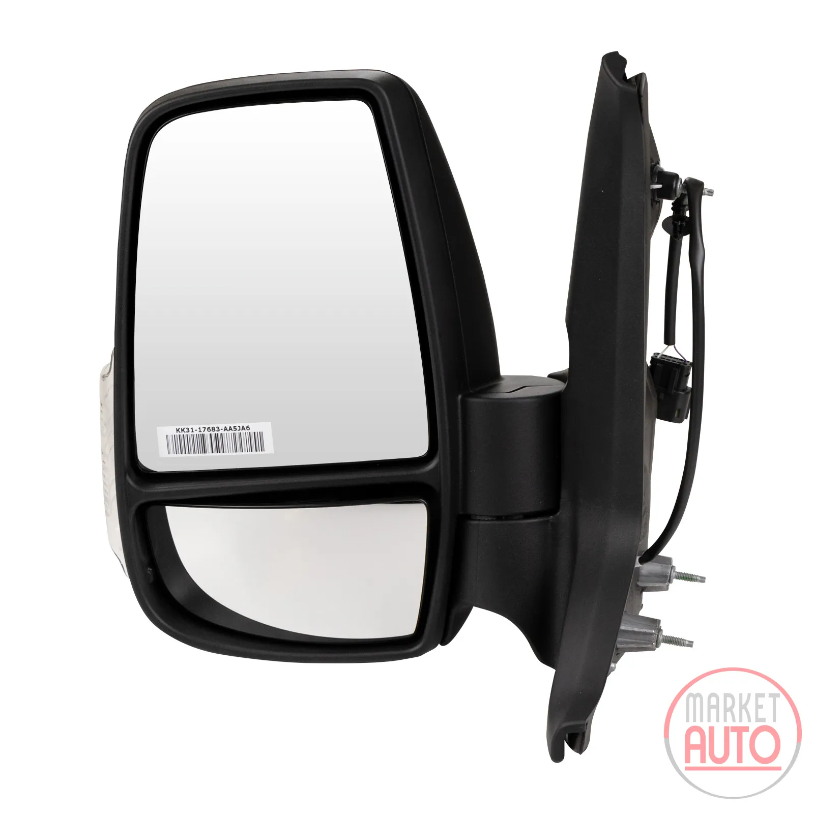 wing mirror left manual short mirror arm 5W