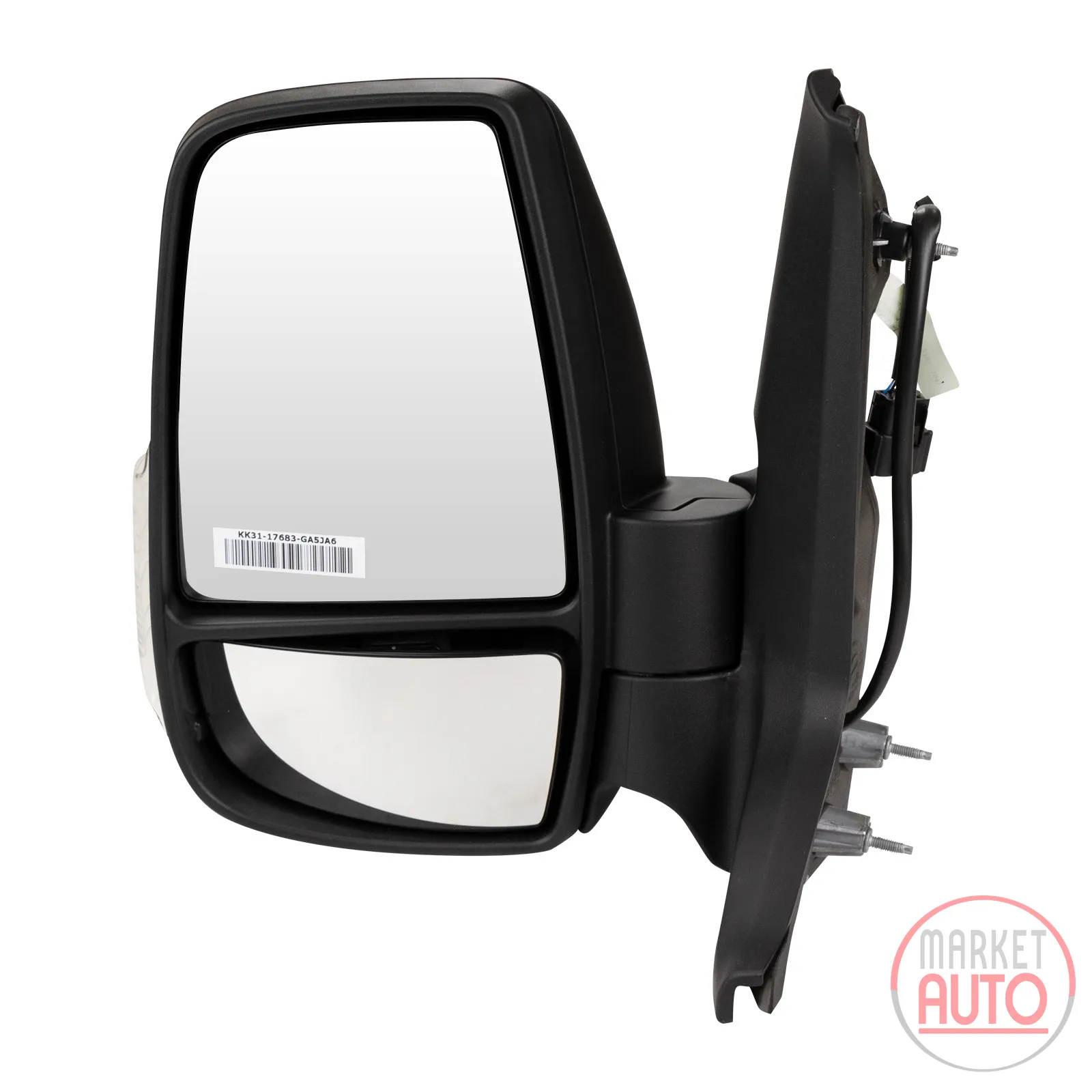 wing mirror left electrically heated foldable short mirror arm 5W