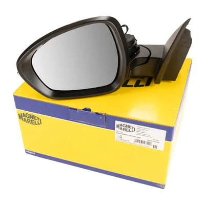 wing mirror left heated, electrically foldable, convex