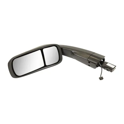 wing mirror hanging right, electrically adjustable, wide-angle mirror, heated