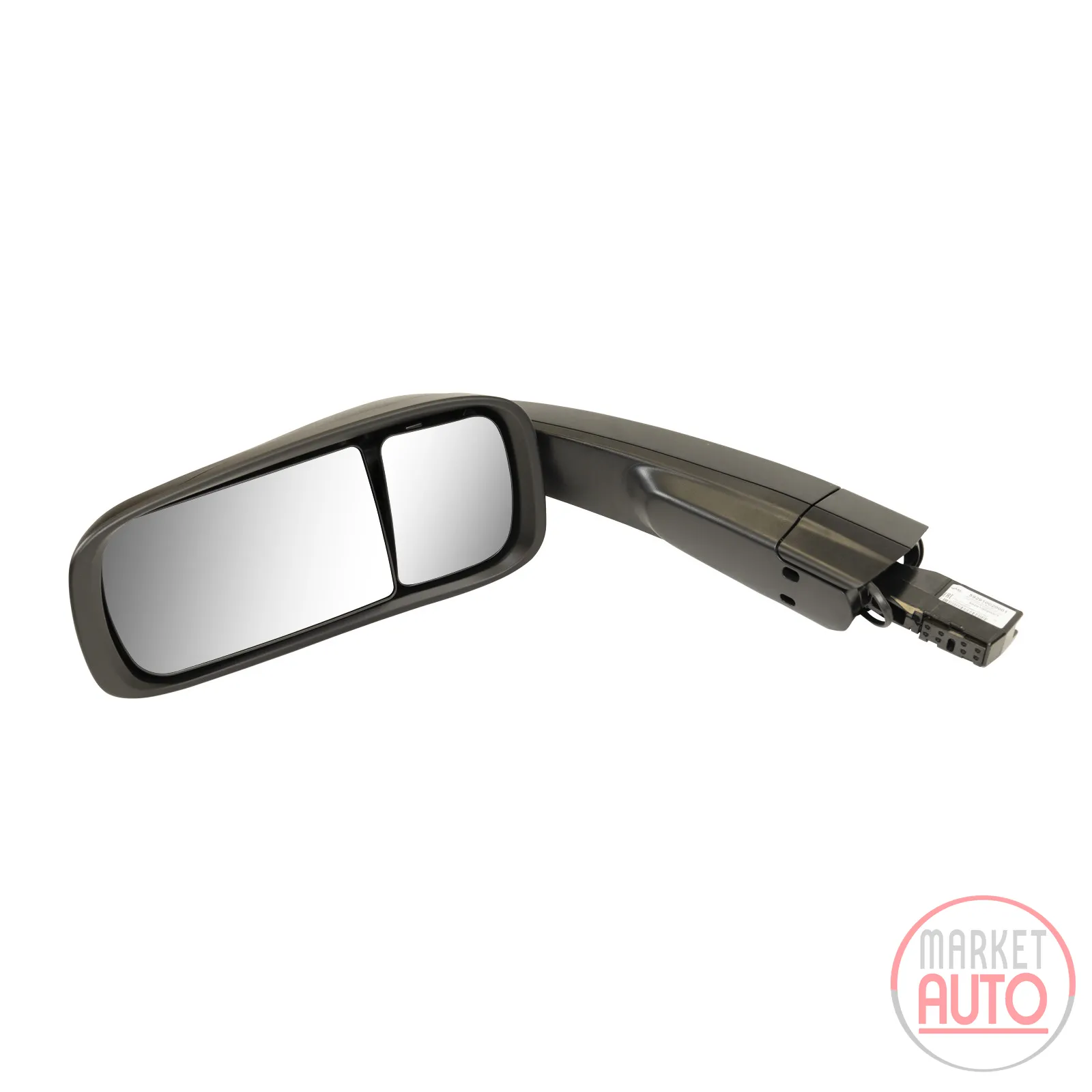 wing mirror hanging right, electrically adjustable, wide-angle mirror, heated