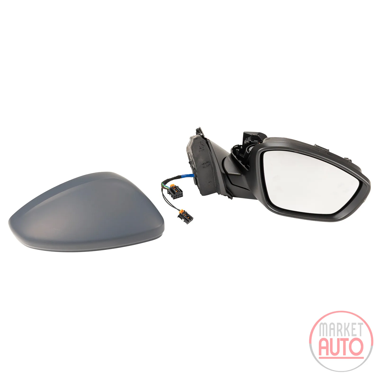 Electric exterior mirror right primed