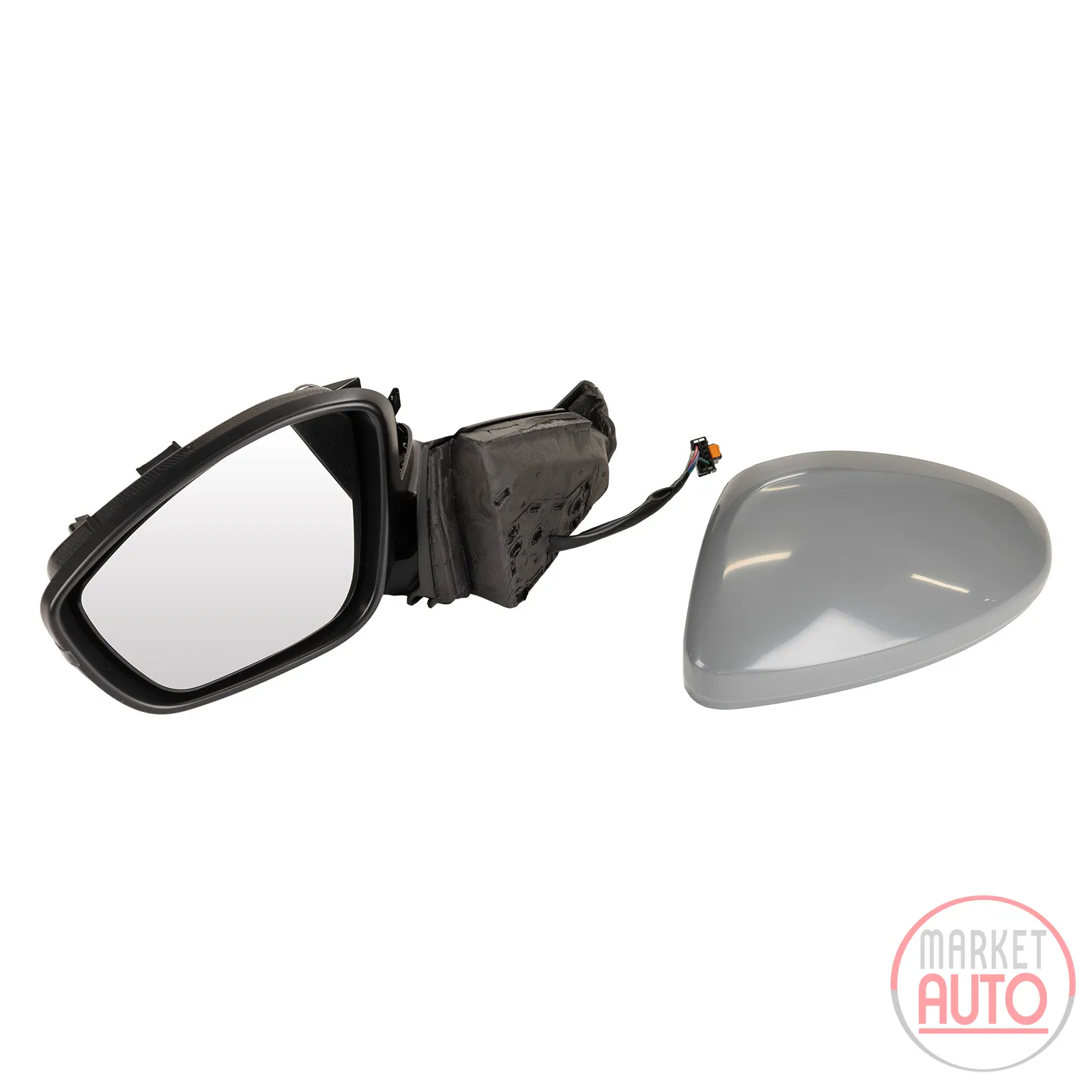 Left electric exterior mirror