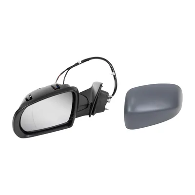 Left exterior mirror electrically adjustable, heated