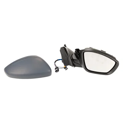 Right exterior mirror manually foldable