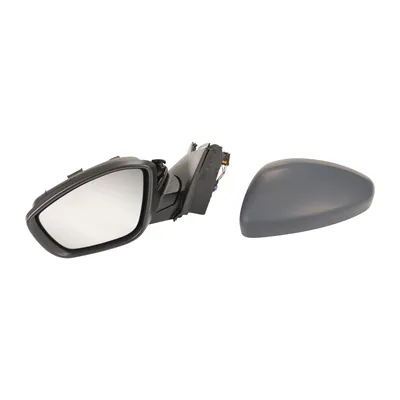 Left exterior mirror manually foldable