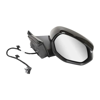 Right exterior mirror manually foldable