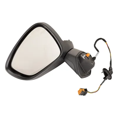 Left exterior mirror manually foldable