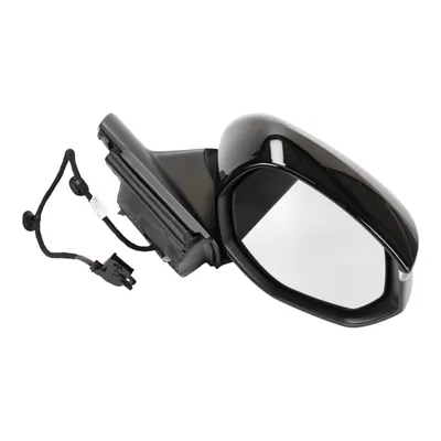 Right exterior mirror manually foldable