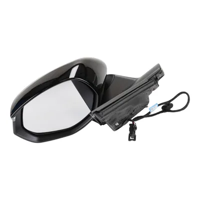 Left-hand side exterior mirror, manually foldable