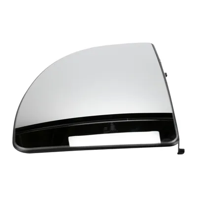 Exterior mirror glass upper left heated