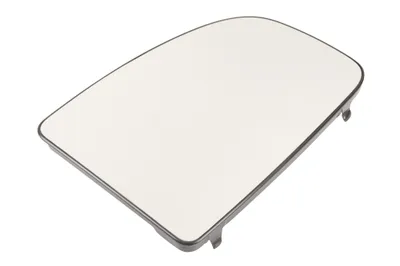 Exterior mirror glass top left electrically heated
