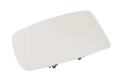 Left exterior mirror glass heated