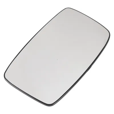 wing mirror glass right one-piece