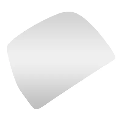 Exterior mirror glass lower right heated