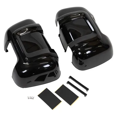 Set Mirror Protector Cap Black