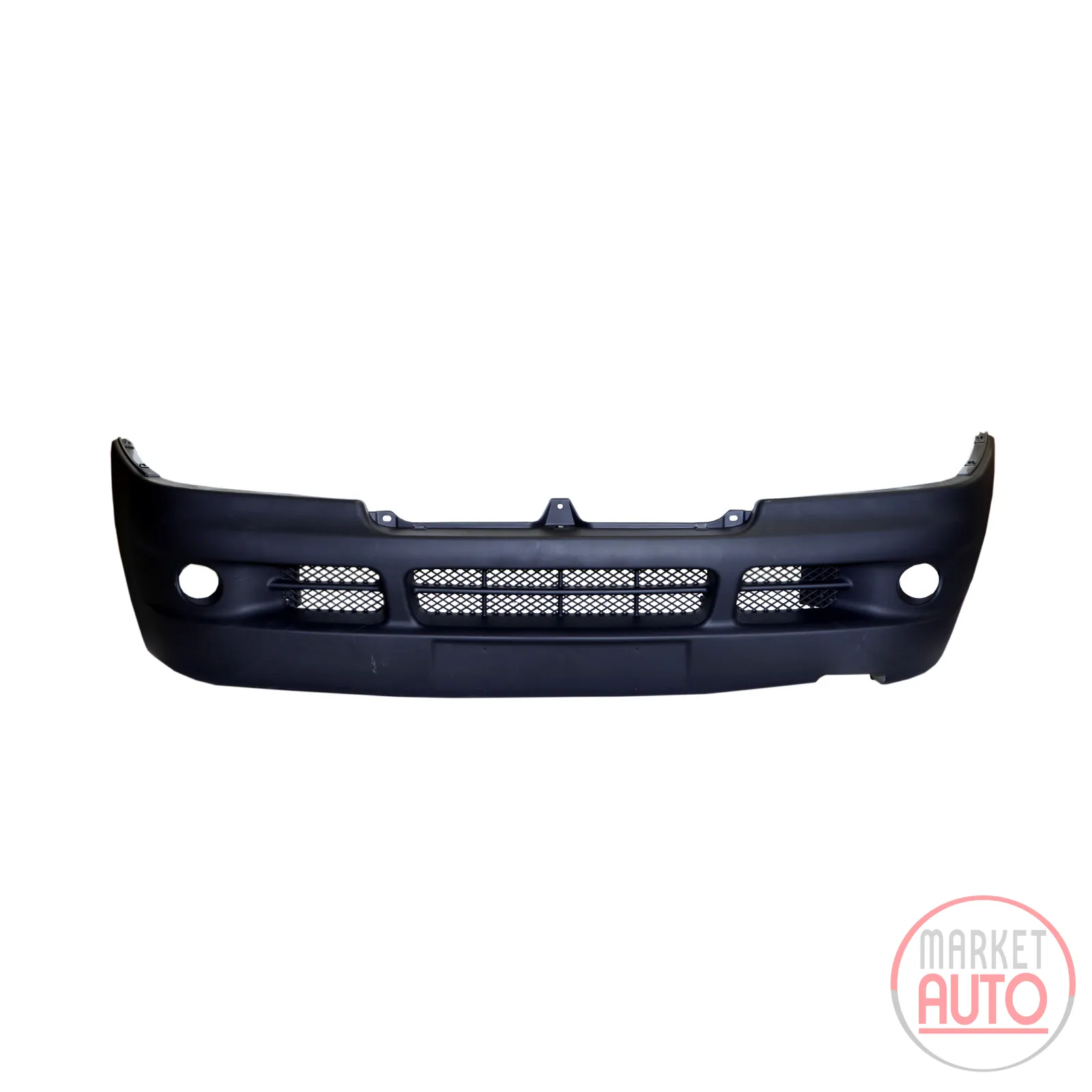 Front bumper black with fog light