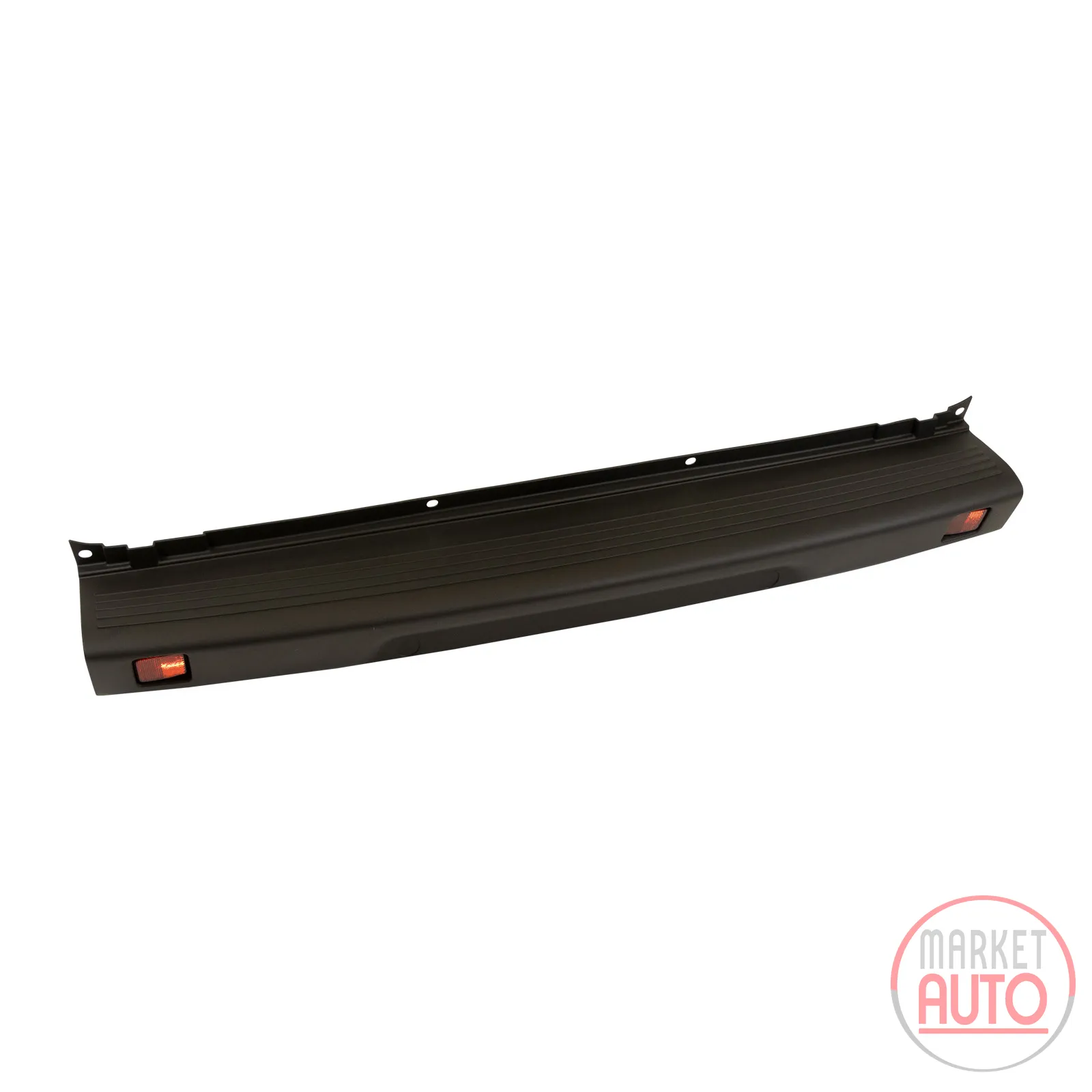Rear center bumper