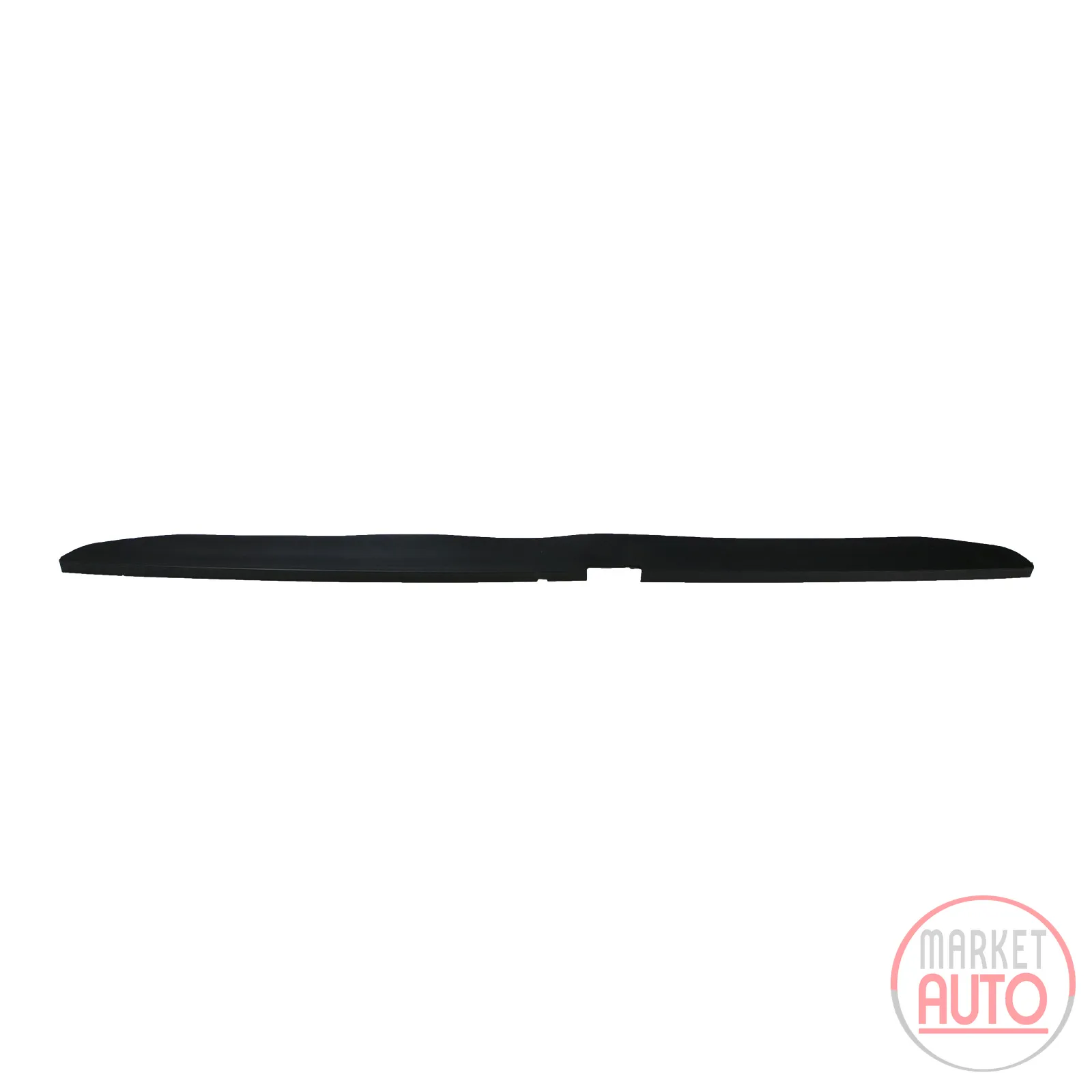 Spoiler for front bumper black