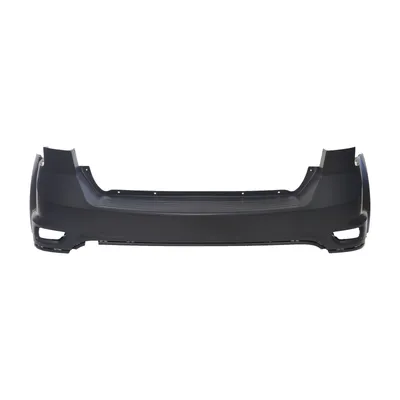 Rear bumper primed
