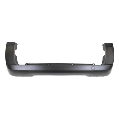 Rear bumper black without PDC
