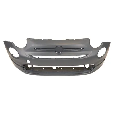 Front bumper black primed Original Fiat