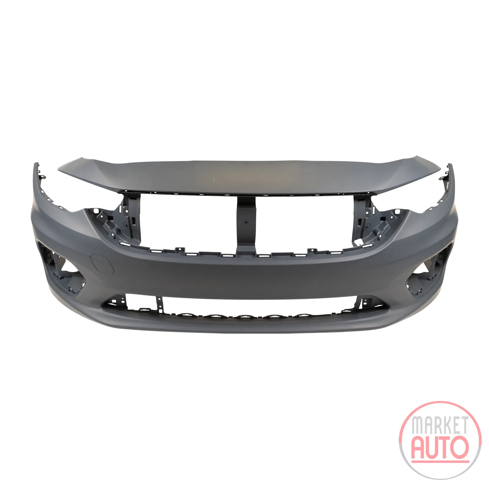 Front bumper primed