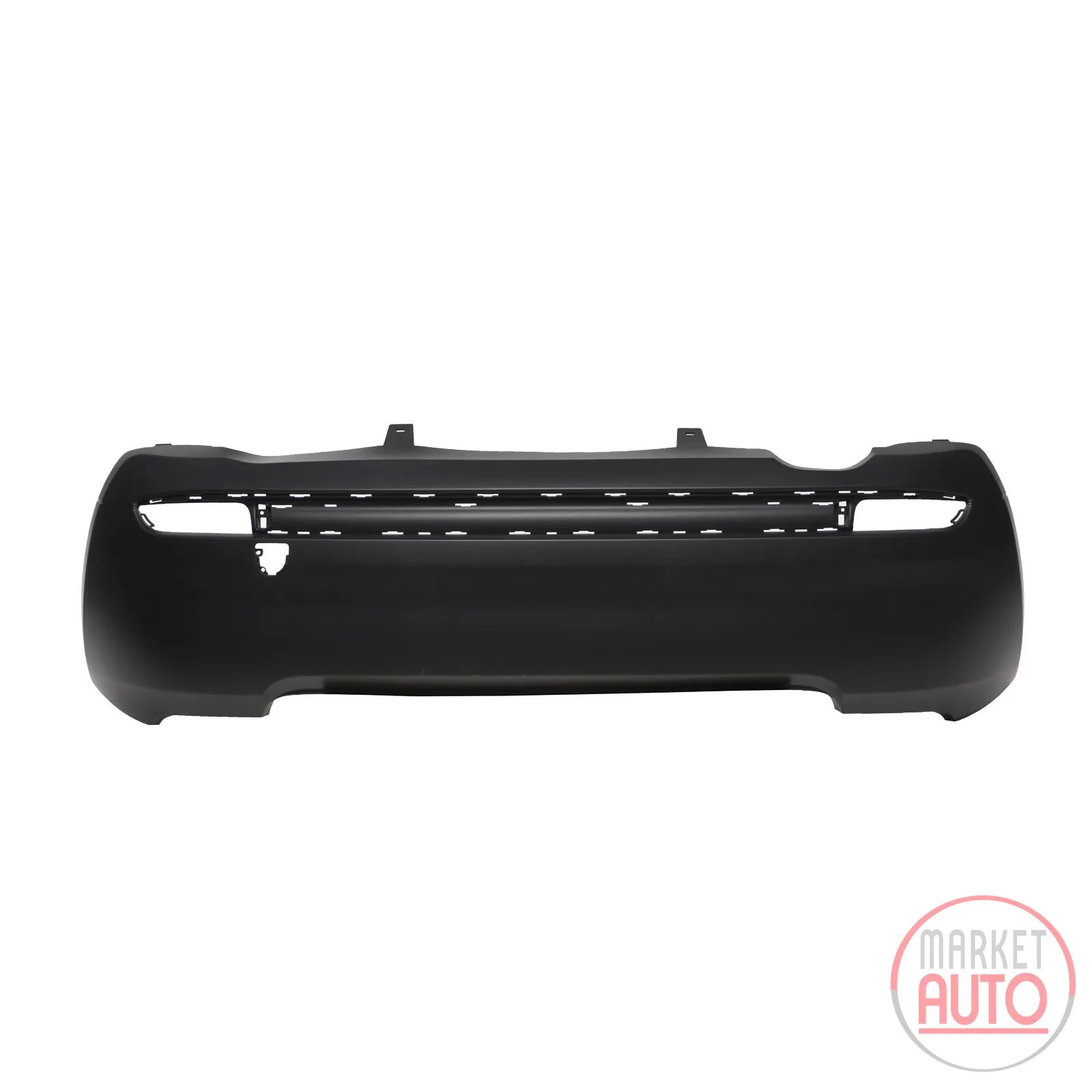 Rear bumper primed without parking sensor