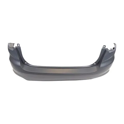 Rear upper bumper without parking sensors