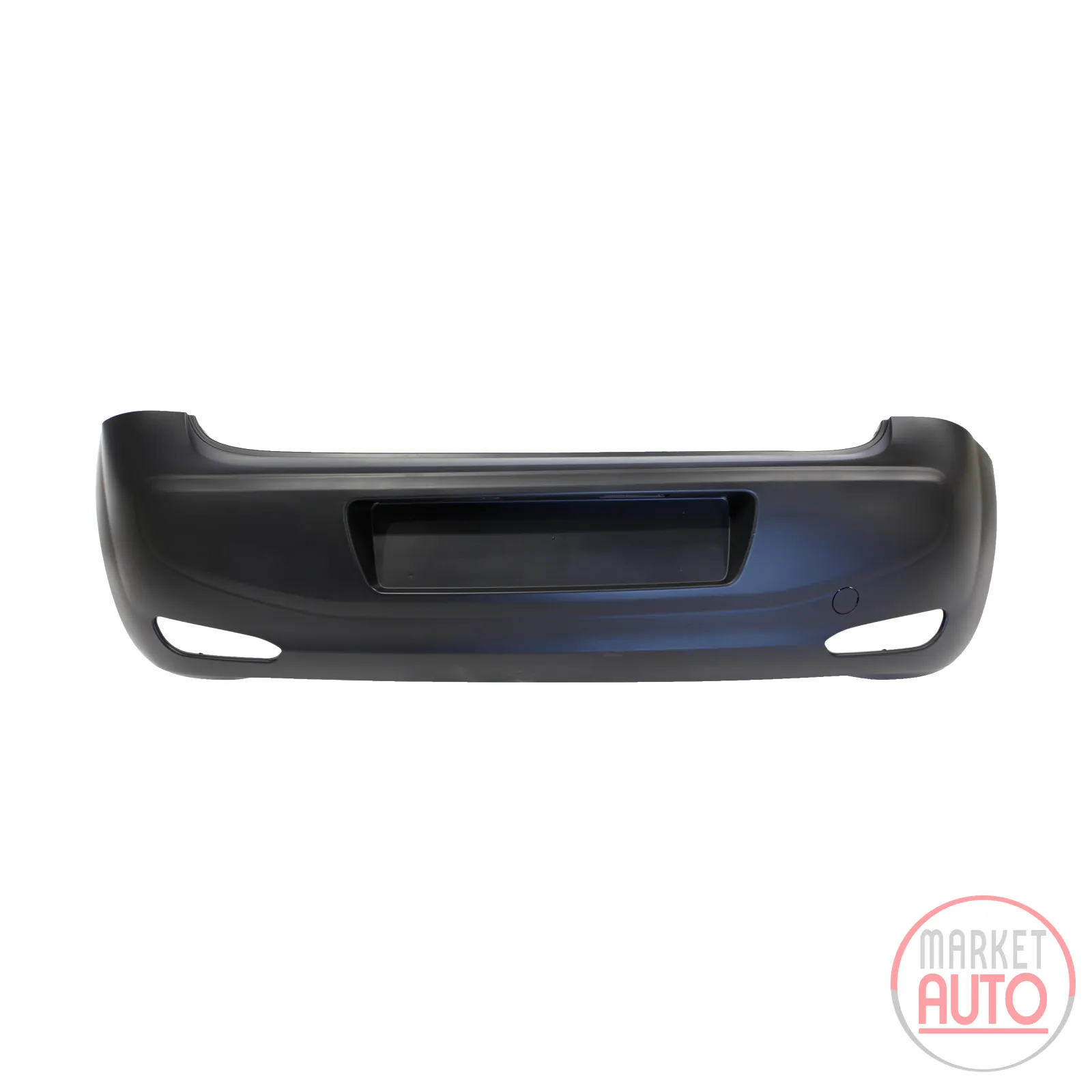 Rear bumper primed