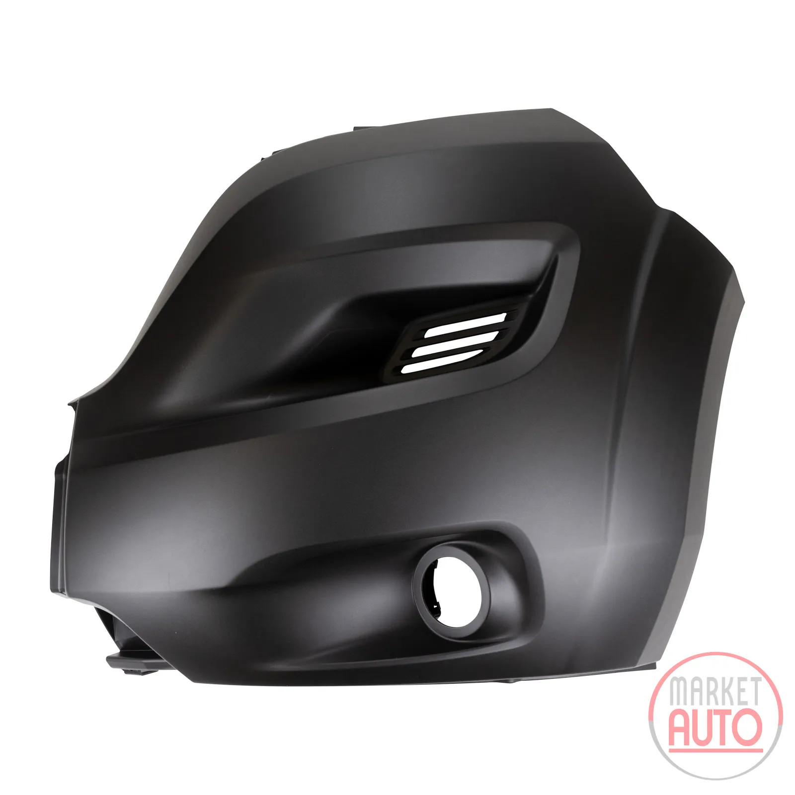 Bumper corner front left black OE(735684867)