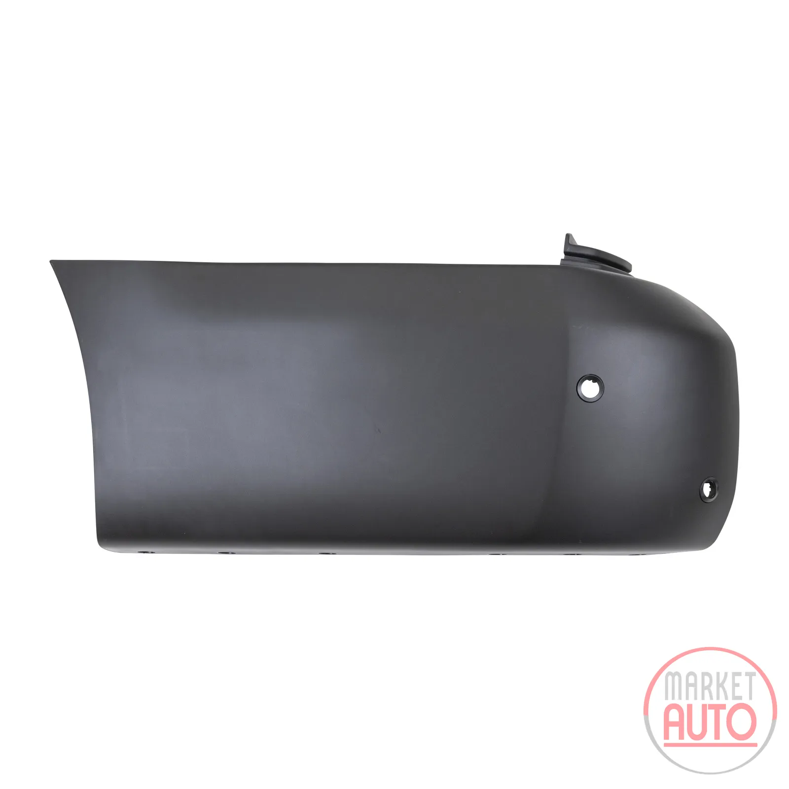 Rear left bumper corner