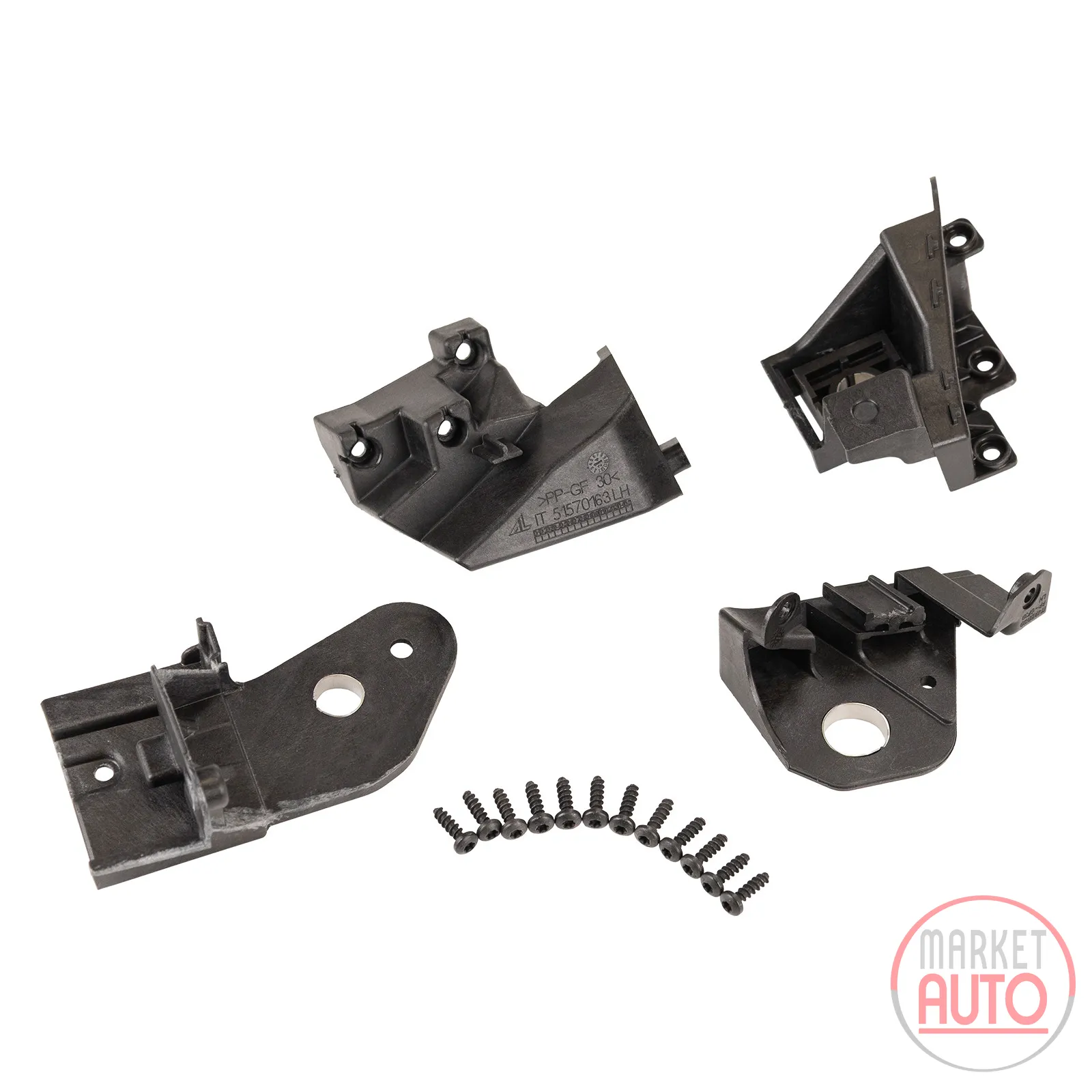 Mounting kit headlight left