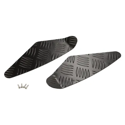 Tread plates black front bumper