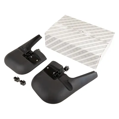 Mud flaps set / set front including mounting material