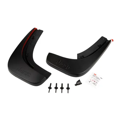 Rear mud flaps Jeep logo