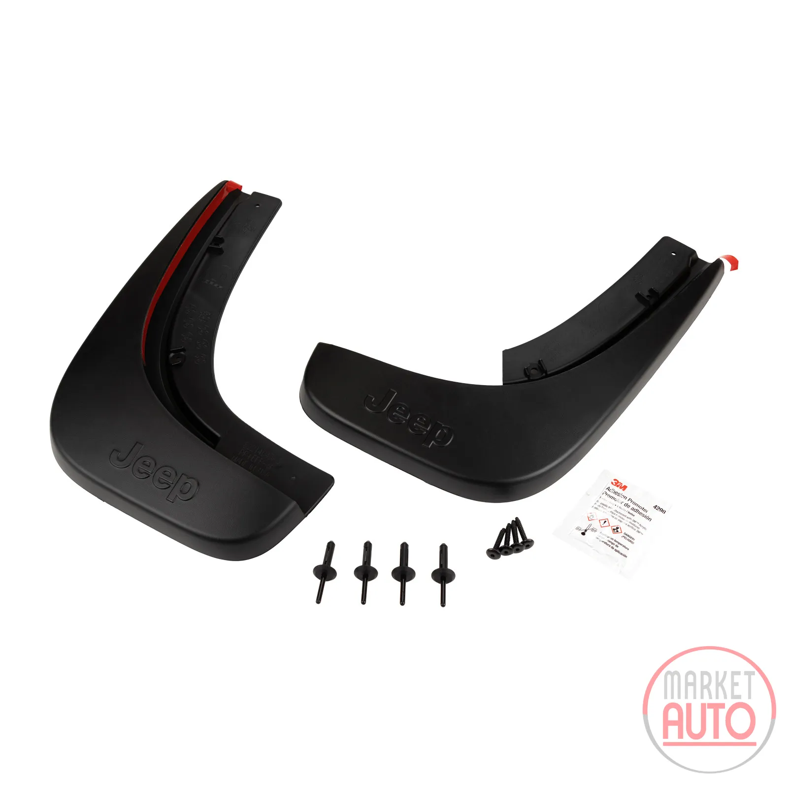 Rear mud flaps Jeep logo